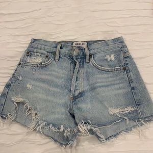 Agolde Parker High Rise Shorts 24